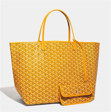 coated canvas tote goyard|Goyard bag near me.